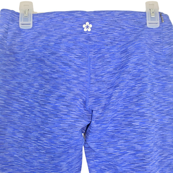 Tuff Athletics Purple Blue Workout Athleisure Yoga With Pocket Leggings Sz M - Picture 6 of 12